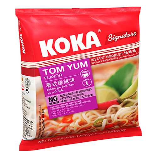 Лапша сингапурская Koka со вкусом том ям 85 г в Слата