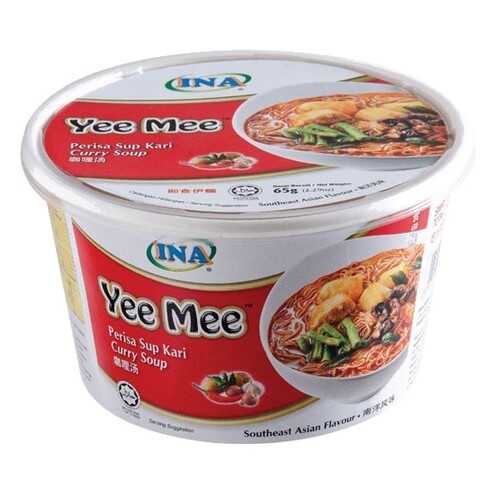 Лапша Yee Mee Ina карри с морепродуктами быстрого приготовления 100 г в Слата