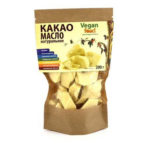 Какао-масло натуральное 100 г в Слата