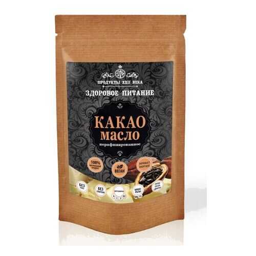 Какао-масло Продукты XXII века нерафинированное 100 г в Слата