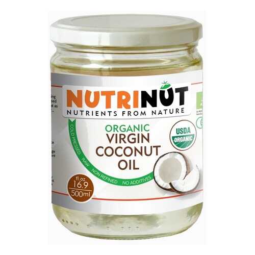 Кокосовое масло Nutrinut organic virgin coconut oil 500 мл в Слата