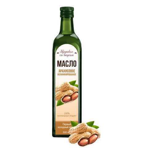 Масло арахисовое Здоровье со вкусом 500 мл в Слата