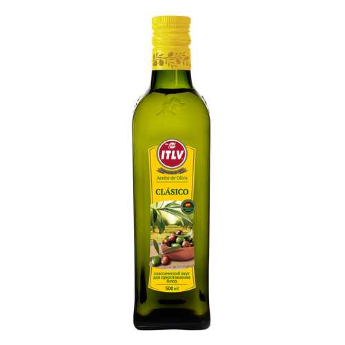 Масло ITLV оливковое 100% классико 0.5 л в Слата