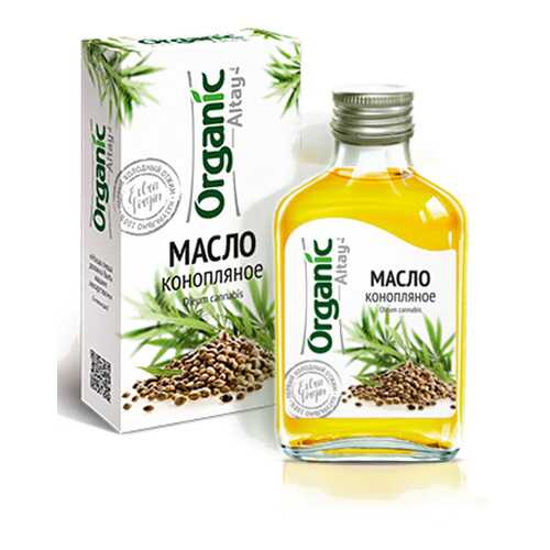 Масло конопляное Organic 100 мл в Слата