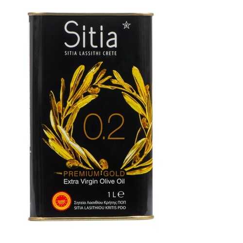 Масло оливковое Sitia Extra Virgin нерафинированное кислотность 0.2% 1000мл Греция в Слата