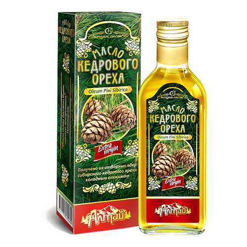 Масло пищевое Алтай нерафинированное кедровое 250 мл в Слата
