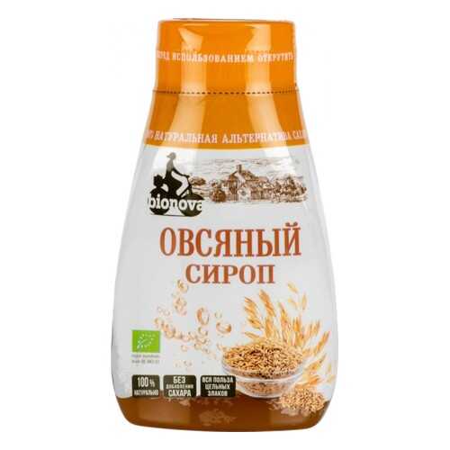 Сироп Bionova овсяный 230 г в Слата