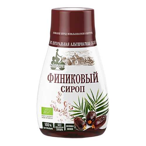 Сироп финиковый Bionova 230 г в Слата