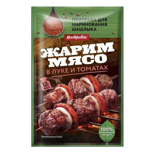 Приправа для маринования мяса в луке и томатах Костровок, 25г в Слата