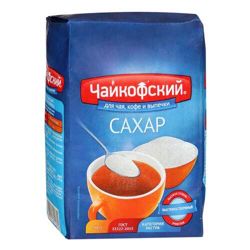 Сахар-песок Чайкофский гост 900 г в Слата