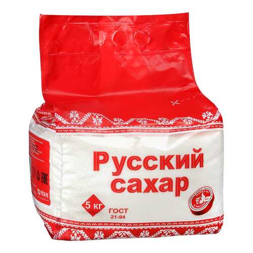 Сахар песок Русский Сахар гост 5 кг в Слата