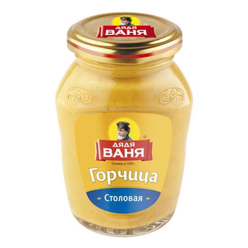 Горчица Дядя Ваня столовая 140 г в Слата