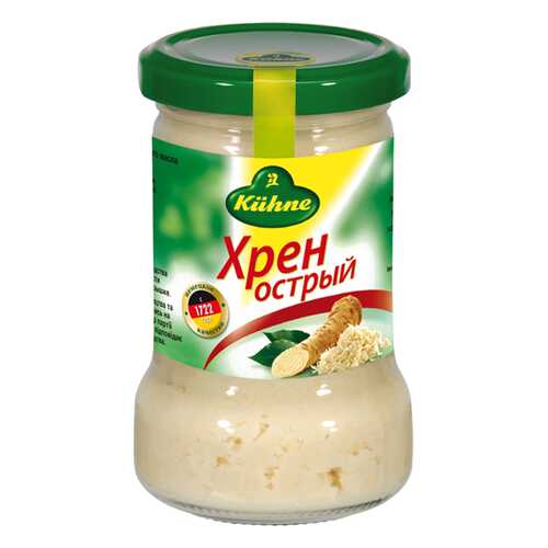 Хрен Kuhne острый 140 г в Слата