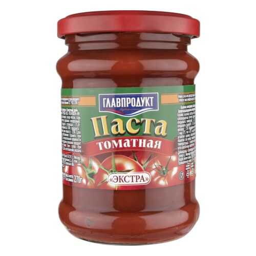 Паста томатная Главпродукт экстра 270 г в Слата
