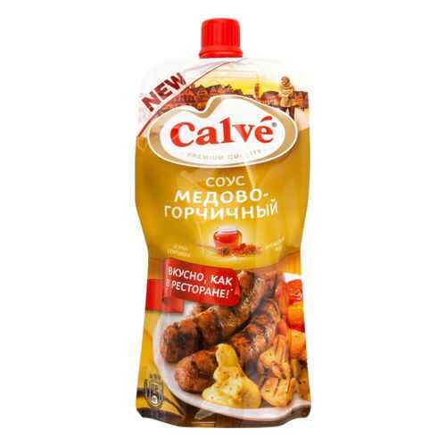 Соус Calve медово-горчичный 230 г в Слата
