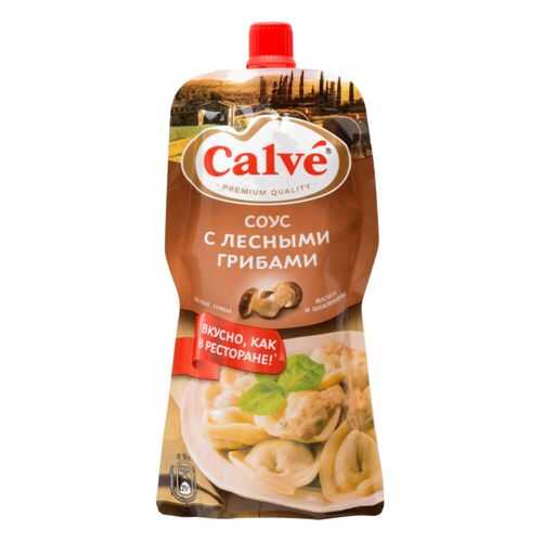Соус Calve с лесными грибами 230 г в Слата