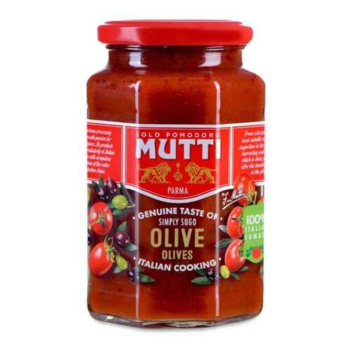 Соус Mutti томатный с оливками 400 г в Слата