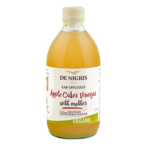 Уксус De Nigris Organic яблочный нефильтрованный 500 мл в Слата