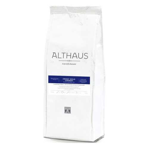 Чай Althaus Sweet Wild Cherry, черный листовой с добавками, 250 гр в Слата