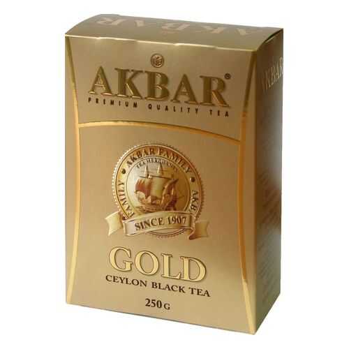 Чай черный Akbar gold 250 г в Слата