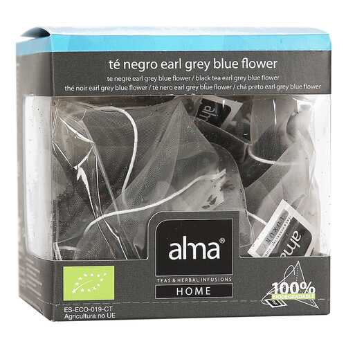Чай черный Alma Home Organic эрл грей 15*1.86г в Слата