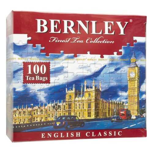 Чай черный Bernley english classic 100 пакетиков в Слата