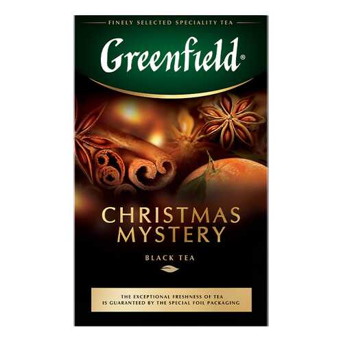 Чай черный листовой Greenfield Christmas Mistery 100 г в Слата