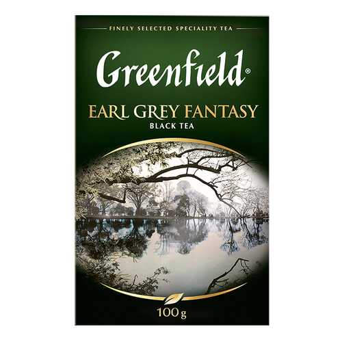 Чай черный листовой Greenfield Earl Grey Fantasy 100 г в Слата