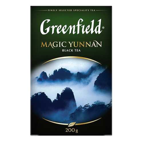 Чай черный листовой Greenfield Magic Yunnan 200 г в Слата