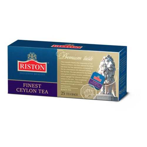 Чай черный Riston finest ceylon tea 25 пакетиков в Слата