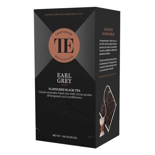 Чай черный Teahouse Exclusives Эрл Грей 15 пакетиков 40 г в Слата