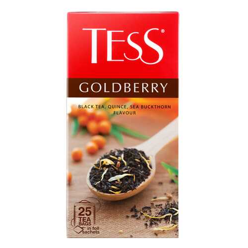 Чай черный Tess Goldberry 25 пакетиков в Слата