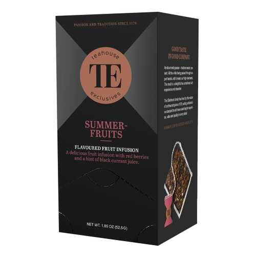 Чай фруктовый Teahouse Exclusives Summerfruits 20 пакетиков в Слата