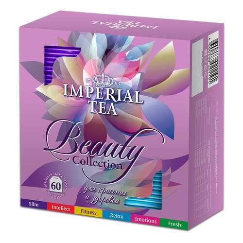 Чай Imperial Tea Beauty collection ассорти 60 пакетиков в Слата