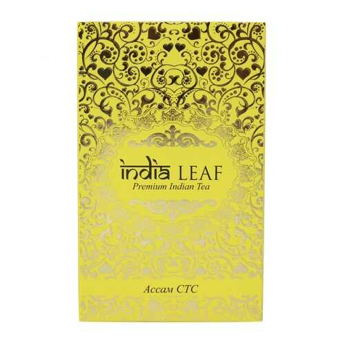 Чай India leaf Ассам стс, черный гранулированный, 200 гр в Слата