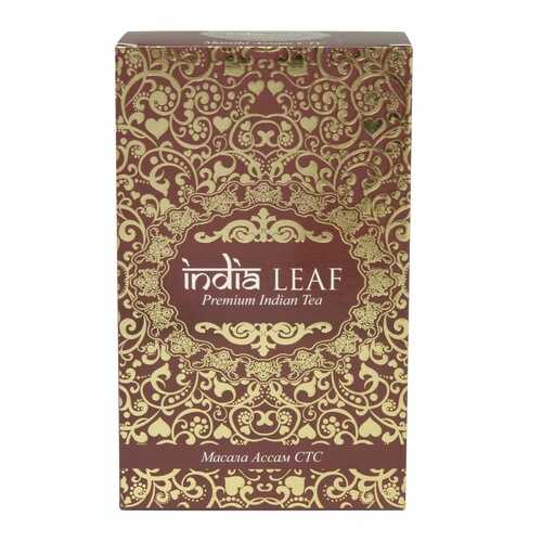 Чай India leaf Масала Ассам стс, черный гранулированный с добавками, 200 гр в Слата