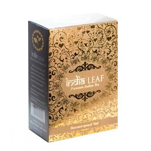 Чай India leaf Высокогорный микс, черный среднелистовой, 100 гр в Слата