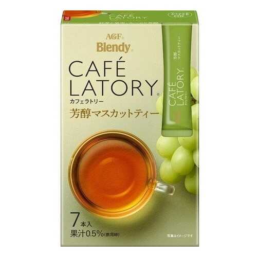 Чай растворимый AGF Cafe Latory Бленди латте мускат в стиках 7*6.5 г в Слата