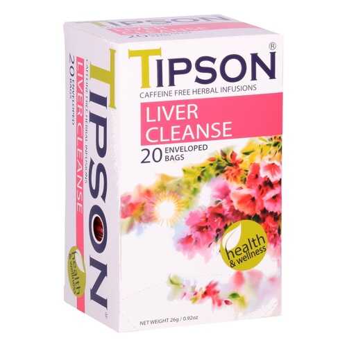Чай Tipson Liver clinser, травяной, 20 пакетиков в Слата