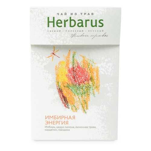 Чай травяной Herbarus имбирная энергия 50 г в Слата