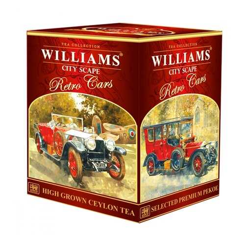 Чай Williams City Scape черный 150 г в Слата