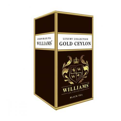 Чай Williams Gold Ceylon черный 150 г в Слата