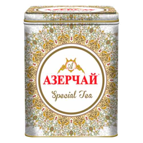 Чай зеленый Азерчай листовой special с белым узором 200 г в Слата