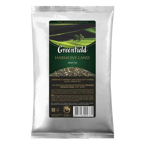 Чай зеленый листовой Greenfield Harmony Land 250 г в Слата