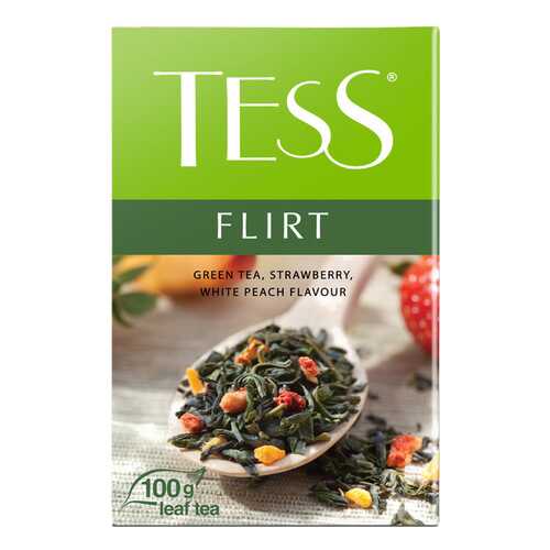 Чай зеленый листовой Tess Flirt 100 г в Слата