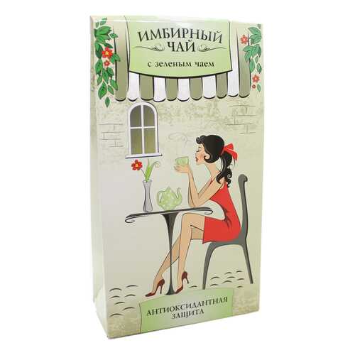 Имбирный чай Green Side c зеленым чаем 1.5 г в Слата