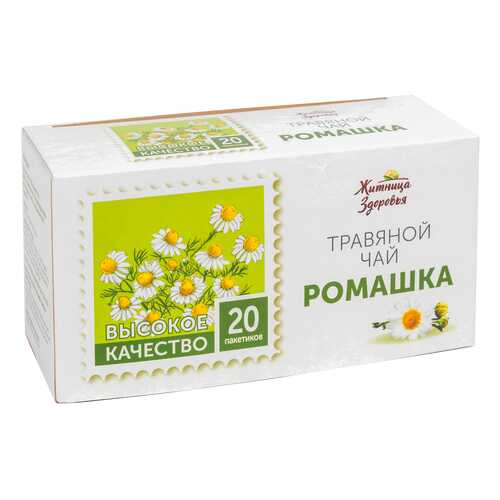 Травяной чай Житница здоровья ромашка фильтр пакеты 20*1.5 г в Слата