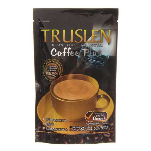 Кофейный напиток Truslen coffee plus растворимый 16 г 5 штук в Слата