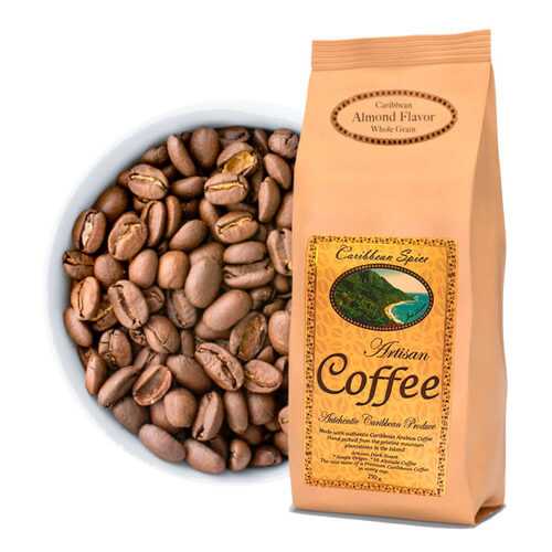 Кофе Caribbean Spice Artisan Kosher Coffee Almond Grain в зернах миндаль 250 г в Слата