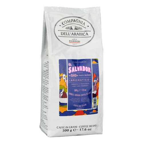 Кофе Compagnia Dell`Arabica El Salvador SHG в зернах 500 г в Слата